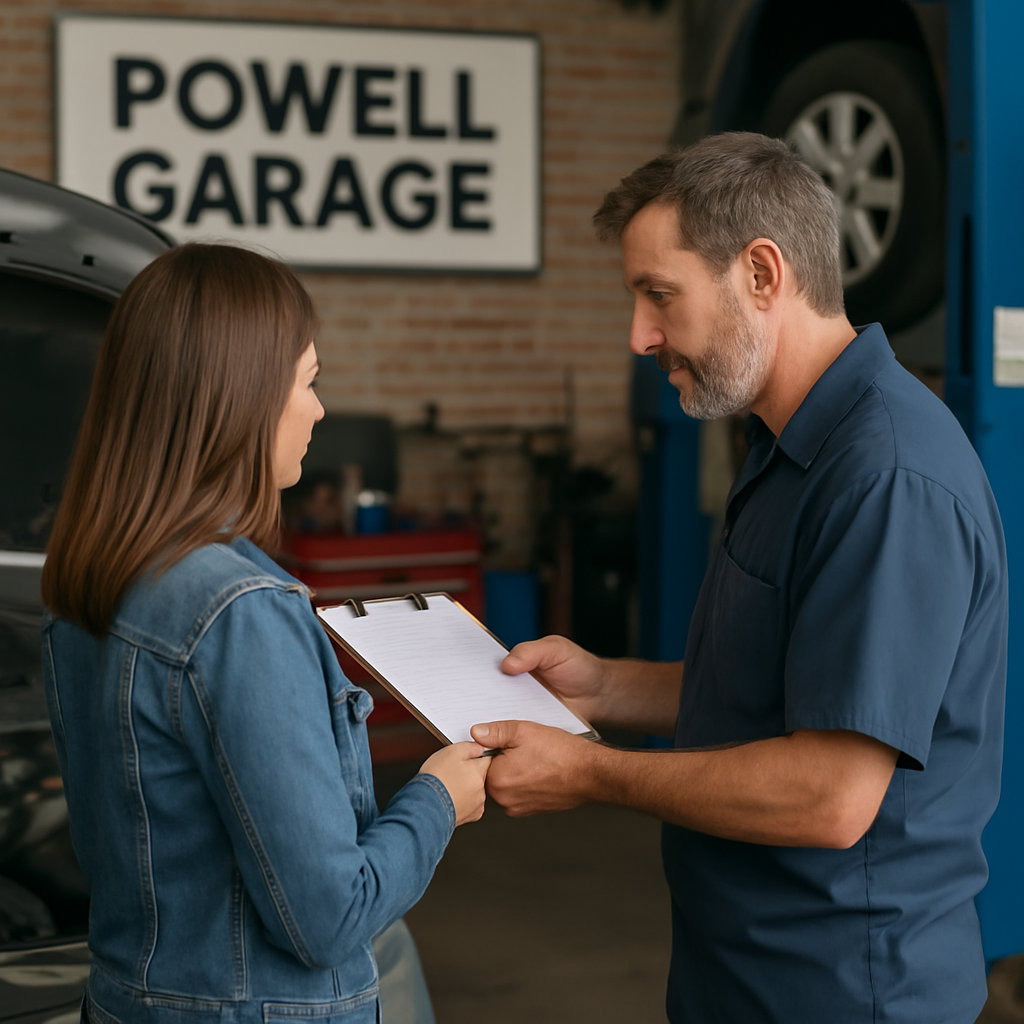 Powell Garage Honest Service